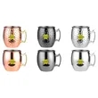 Moscow Mule Copper Mugs | https://www.bestnamebadges.com