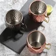 Moscow Mule Copper Mugs | https://www.bestnamebadges.com