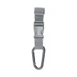 Adjustable Buckle Strap With Carabiner | https://www.bestnamebadges.com