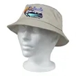Full Color Imprint Cotton Bucket Hat | https://www.bestnamebadges.com