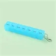 Portable Rectangular Seven-grid Weekly Medicine Box | https://www.bestnamebadges.com