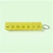 Portable Rectangular Seven-grid Weekly Medicine Box | https://www.bestnamebadges.com