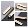 Metal Ruler External Sign Pendant | https://www.bestnamebadges.com