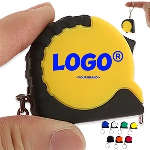 In Stock Portable  Mini Retractable Tape Measure Keychain
