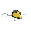 In Stock Portable  Mini Retractable Tape Measure Keychain | https://www.bestnamebadges.com