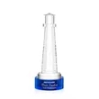 Lighthouse Award on Stanrich Base - Blue | https://www.bestnamebadges.com