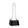 Lighthouse Award on Robson Base - Black | https://www.bestnamebadges.com