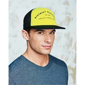 District® Flat Bill Snapback Trucker Cap