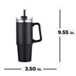 Slate 30 oz Double Wall Vacuum Mug | https://www.bestnamebadges.com