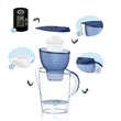 Custom Water Filter Pitcher With 1 Replaceable Cartridge | https://www.bestnamebadges.com