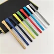 Eco Friendly Paper Tube Promotional Pens Custom Logo | https://www.bestnamebadges.com