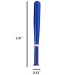 Baseball Bat Shaped Metal Ballpoint Pen For Promotions | https://www.bestnamebadges.com