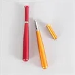 Baseball Bat Shaped Metal Ballpoint Pen For Promotions | https://www.bestnamebadges.com