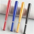 Baseball Bat Shaped Metal Ballpoint Pen For Promotions | https://www.bestnamebadges.com