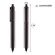 Custom Retractable Ballpoint Pen With Logo Printing | https://www.bestnamebadges.com