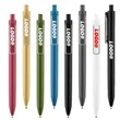 Custom Retractable Ballpoint Pen With Logo Printing | https://www.bestnamebadges.com