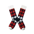 Casual Jacquard Mid Calf Crew Cotton Socks | https://www.bestnamebadges.com