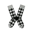 Casual Jacquard Mid Calf Crew Cotton Socks | https://www.bestnamebadges.com
