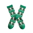 Custom Christmas Cotton Crew Socks | https://www.bestnamebadges.com