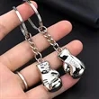 Custom Boxing Glove Shape Key Chain | https://www.bestnamebadges.com