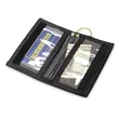 Nylon Keyring Wallet With Clear And Exterior Pockets | https://www.bestnamebadges.com