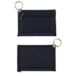 Nylon Keyring Wallet With Clear And Exterior Pockets | https://www.bestnamebadges.com