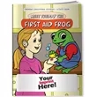 Coloring Book - First Aid Frog | https://www.bestnamebadges.com