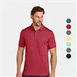 TravisMathew Men's Solid Polo T-Shirts | https://www.bestnamebadges.com