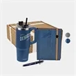 TiTUS® 30 oz Travel Mug, Melange Notebook & Pen  Gift Set | https://www.bestnamebadges.com
