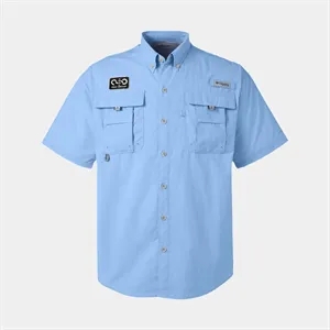 Columbia Men's Bahama™ Short-Sleeve Shirt | https://www.bestnamebadges.com