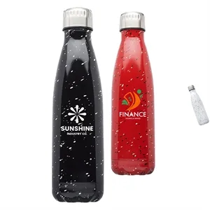 17 Oz Speckled Stainless Steel Tumbler w/ Custom Imprint | https://www.bestnamebadges.com