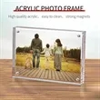 Acrylic Picture Frame Transparency Magnetic Sided Plexiglass | https://www.bestnamebadges.com