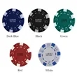 Dice Logo Plastic Poker Chips | https://www.bestnamebadges.com