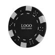 Dice Logo Plastic Poker Chips | https://www.bestnamebadges.com