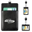 Retractable ID Badge Work Permit Holder  Multi-Card Slot | https://www.bestnamebadges.com