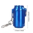 Portable Mini Ashtray Cigarettes Soda Can Design Keychain | https://www.bestnamebadges.com