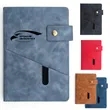 A5 Leather Notebook Multi-Function Journal with pocket | https://www.bestnamebadges.com