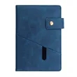 A5 Leather Notebook Multi-Function Journal with pocket | https://www.bestnamebadges.com