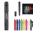 Multi-Function LED Flashlight Pen with Whistle and Keychain | https://www.bestnamebadges.com