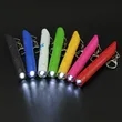 Multi-Function LED Flashlight Pen with Whistle and Keychain | https://www.bestnamebadges.com