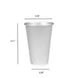 15oz. Aluminum Color Changing Beer Cup Parties Camping | https://www.bestnamebadges.com