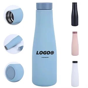 17oz. Matte Stainless Steel Insulated Cola Bottle