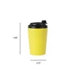 12oz. Stainless Steel Mini Travel Coffee Cup | https://www.bestnamebadges.com