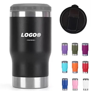 14oz. Stainless Steel Vacuum Car Tumbler Lid