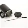 50oz. Stainless Steel Insulated Tumbler Straw Handle | https://www.bestnamebadges.com