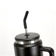 50oz. Stainless Steel Insulated Tumbler Straw Handle | https://www.bestnamebadges.com