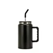 50oz. Stainless Steel Insulated Tumbler Straw Handle | https://www.bestnamebadges.com