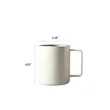 12oz. Stainless Steel Coffee Mug With Handle  | https://www.bestnamebadges.com