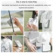 Portable USB Rechargeable Fan with Turbo Long Battery Life | https://www.bestnamebadges.com