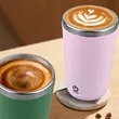 13oz. Rechargeable Magnetic Self-Stirring Coffee Mug | https://www.bestnamebadges.com